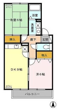 グレースプラザの物件間取画像